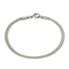 Srebrna bransoletka z delikatnym zapięciem