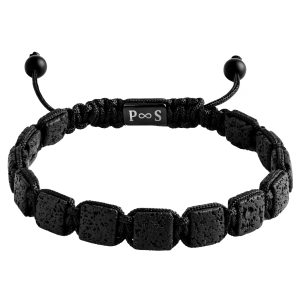 REGULOWANA BRANSOLETKA Z LAWY+grawer